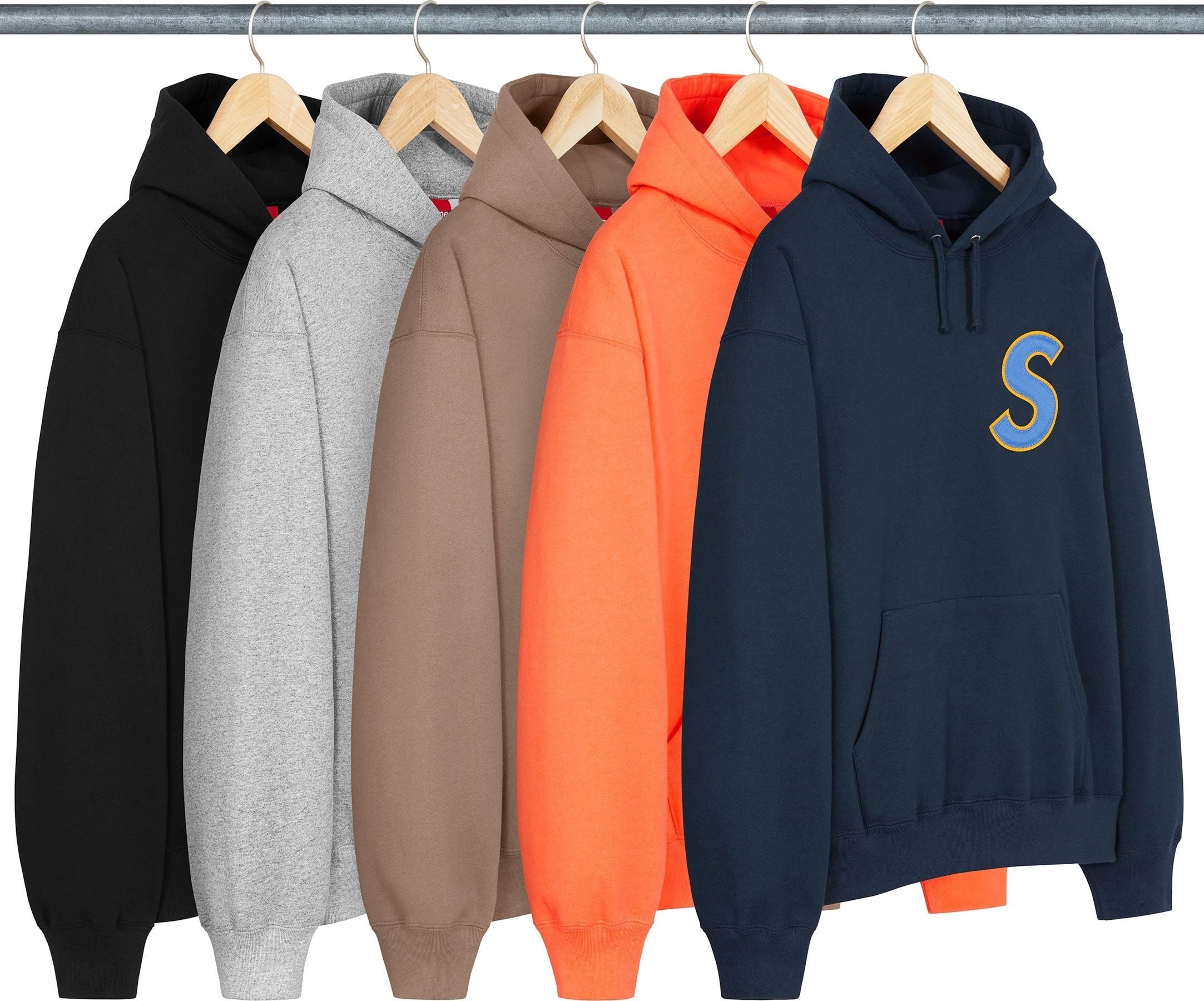 S Logo Hooded Sweatshirt